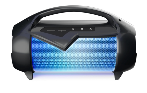 Bigben Interactive Partybtiplite  50    Kabel   Trådløs  Usb Type-   Usb Type-   Bærbar Stereohøjttaler  Sort  Cylinder
