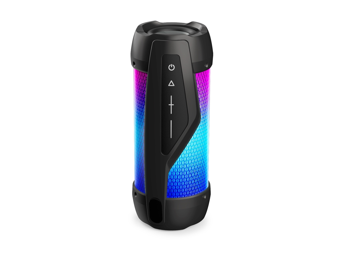Bigben Party Mini Outdoor    Bluetoothlautsprecher  Spritzwassergeschützt  Rgb-beleuchtung Mit Lichteffekten