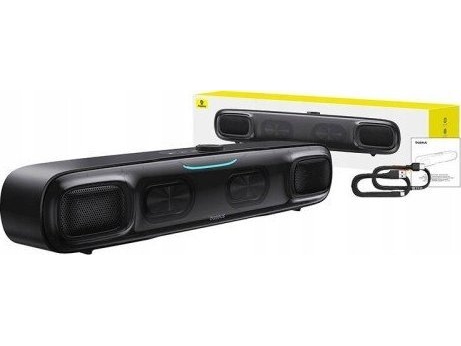 Bluetooth Speaker Baseus Aequr Ds10 Mini Soundbar      10w  Rgb  Black A20054402111-01