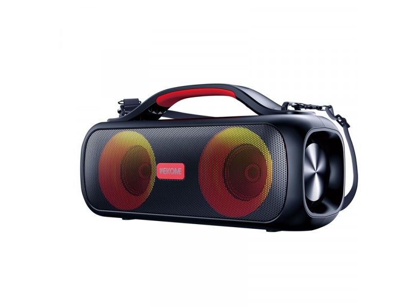 Bærbar 30W RGB LED Bluetooth Højtaler - Fantastisk tilbud!