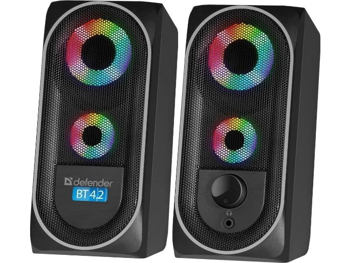 Computer Speakers Defender Speakers Defender Solar       8w Bluetooth Usb Led Backlight
