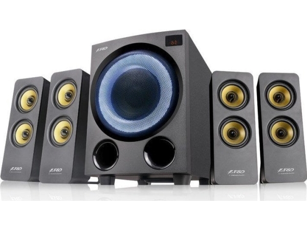 Computerhøjttalere Fenda Multimedia Højttalere   Amp   F7700x      Subwoofer Driver:   25 2pcs Satellit Driver:     8pcs        Aux   Usb Optical
