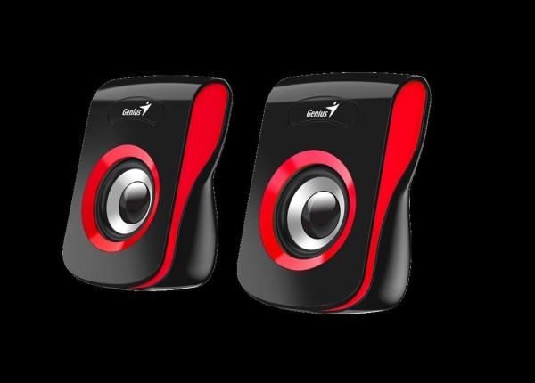 Computerhøjttalere Kye 31730026401 Genius-højttalere  -q180  Usb  Rød
