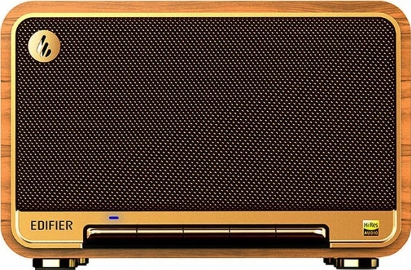 Edifier D32 Multiroom-faehiger Wifi Speaker Bluetooth Holz Retail Lautsprecher  D32