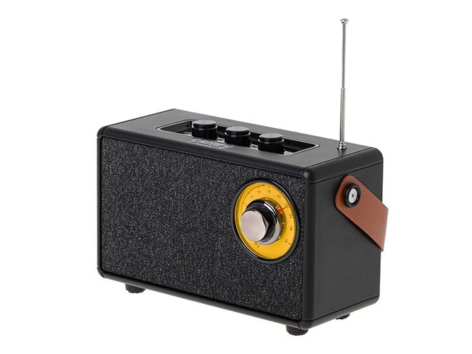 Gonik Camry Speaker With Radio     1902           Bluetooth   Black   Wireless Connection