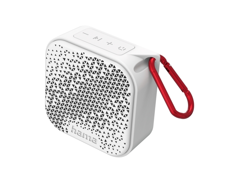 Hama Pocket             Trådløs  10    Usb Type-   Bærbar Mono Højttaler  Hvid
