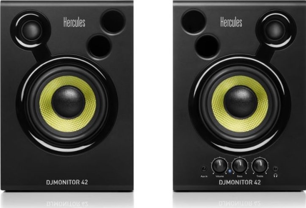 Hercules   Monitor 42 Monitorhøjttaler 40 Watt  Total  Tovejs  4780886