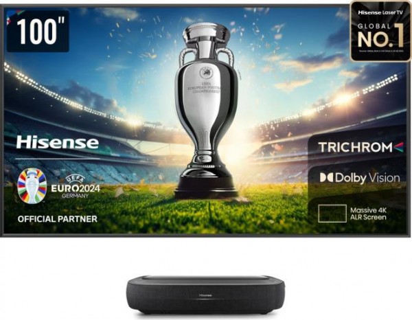 Hisense 100l9hd  3000 Ansi Lumens  Dlp  Uhd 4k  3840x2160  1000:   16:   1905 2540    75 100