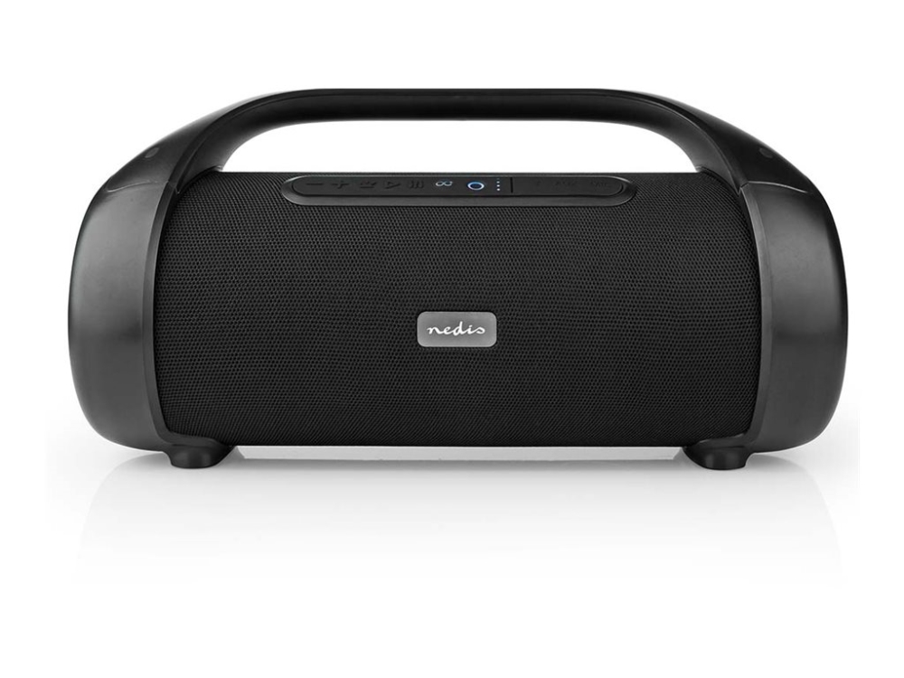 Nedis Boombox-højttaler Til Transportabel Brug    -kanal Trådløs Bluetooth 40 Watt Sort