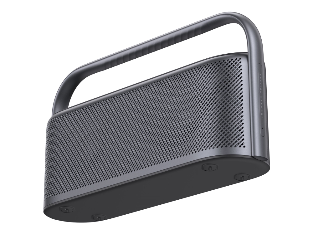 Soundcore Motion X600 Højttaler Til Transportabel Brug Trådløs Bluetooth App-kontrolleret 50 Watt Polargrå