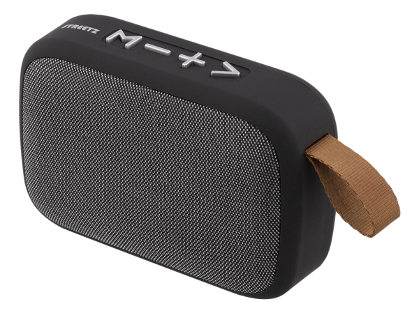 Streetz Bærbar Bluetooth-højttaler  Usb   Aux   Håndfri  Sort Cm770