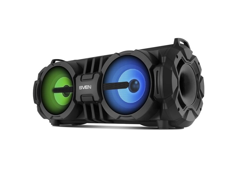 Sven  -485  Sort  2x14w  Rms  Bluetooth     Usb  Micro    Led-display  Litiumbatteri   -017408
