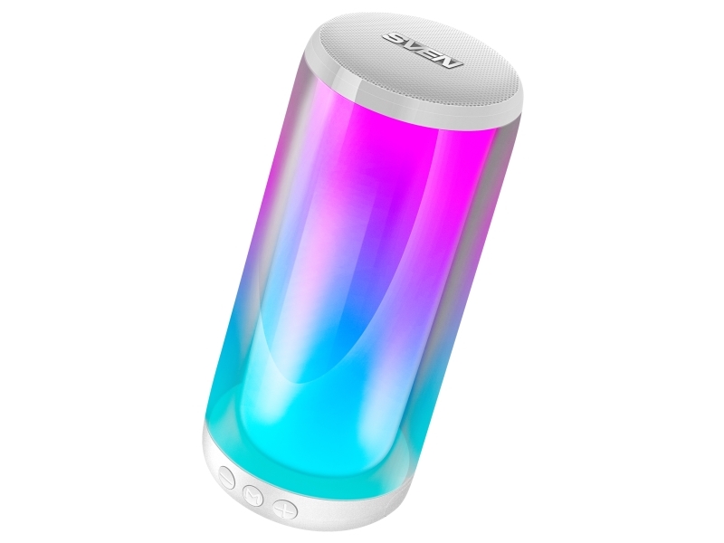 Sven  -265  10    120 20000    Kabel   Trådløs  Usb Type-   Bærbar Mono Højttaler  Hvid