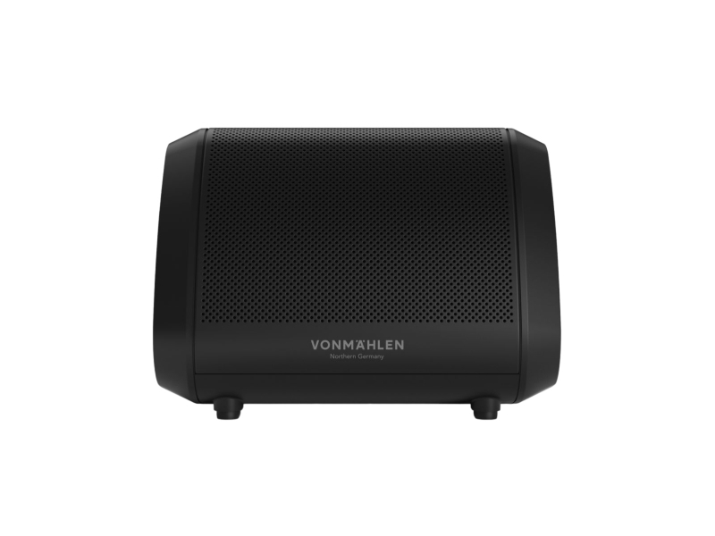 Vonmählen Air Beats Mini  Trådløs  10    Bærbar Mono Højttaler  Sort  Silikone  Acrylonitrilbutadienstyren  Rustfrit Stål  Knapper