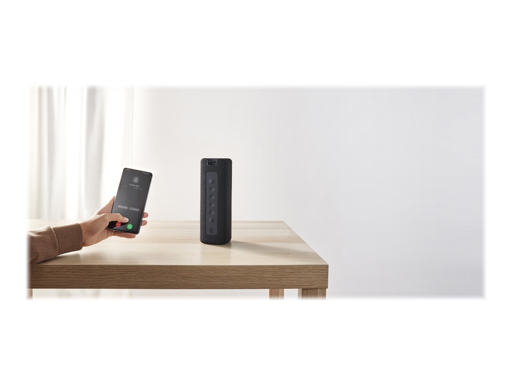 Xiaomi   Portable Bluetooth Speaker Højttaler Til Transportabel Brug Trådløs Bluetooth 16 Watt Sort