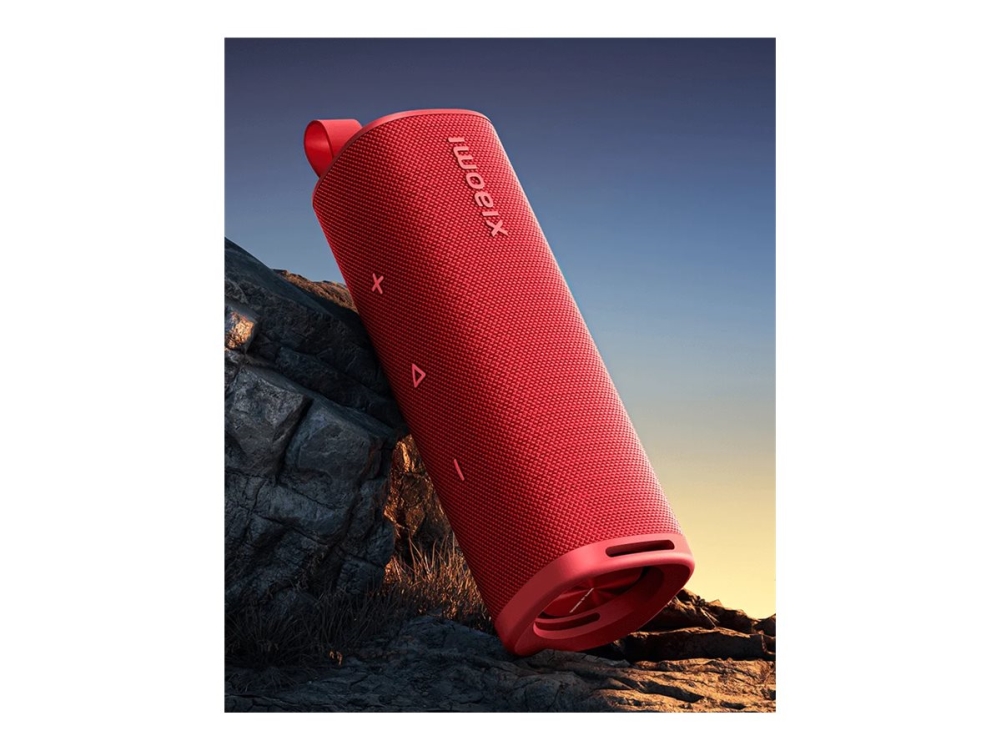 Xiaomi Sound Outdoor Højttaler Til Transportabel Brug Trådløs Bluetooth 30 Watt  -vejs Rød